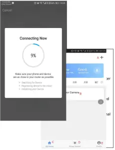 ToSee Smart Life Wi-Fi IP Camera -APP main interface
