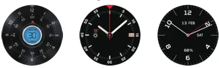 imperii RR FIRRRO SmartWatch WiFi GPS Gun Dark- setting