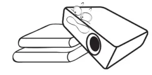 Place the projector on a level