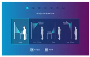 Projector installation