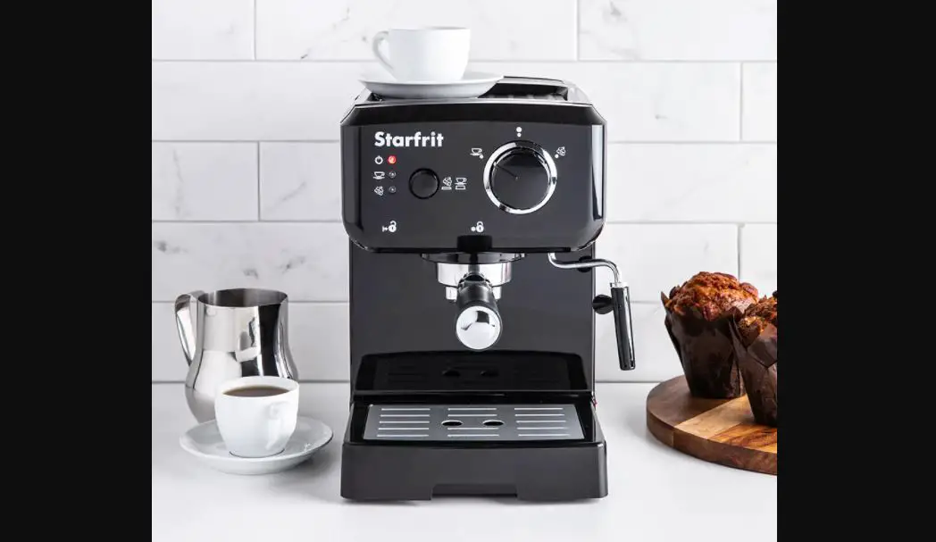 Starfrit 024005 Electric Espresso And Cappuccino Machine Instruction Manual