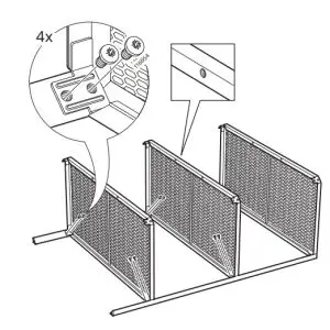 IKEA 404 899 46 Baggebo Shelving Unit - fig 3