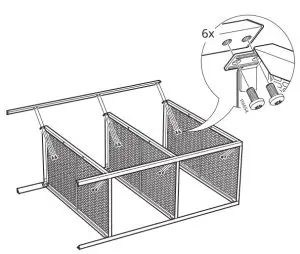 IKEA 404 899 46 Baggebo Shelving Unit - fig 4