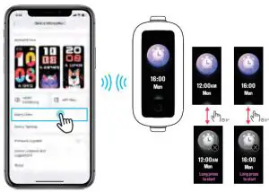 BIGGERFIVE VIGOR 2 Fitness Tracker Watch - Alarm Clock 1