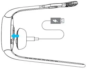 BIGGERFIVE VIGOR 2 Fitness Tracker Watch - Charge 1