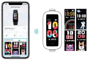 BIGGERFIVE VIGOR 2 Fitness Tracker Watch - Multiple Watch F aces 1