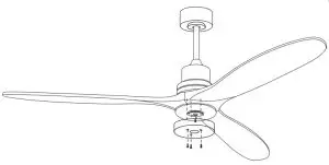 Sofucor B08LQ2G1FG 60 Inch Ceiling Fan - 1