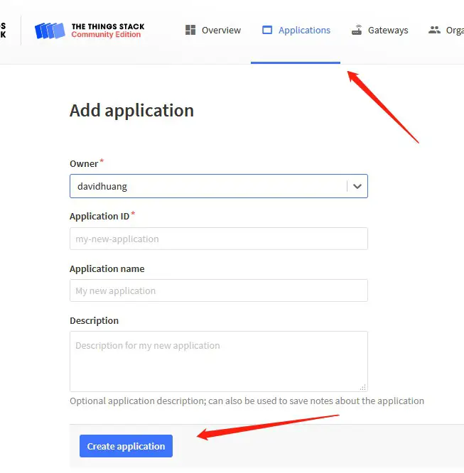 DRAGINO LDS02 LoRaWAN Door Sensor - Add APP EUI in the application