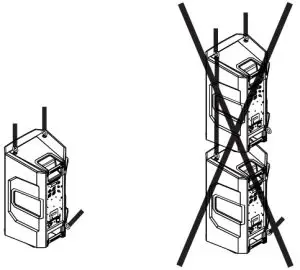 Electro-Voice ELX200 Passive Loudspeakers - Loudspeaker vertical