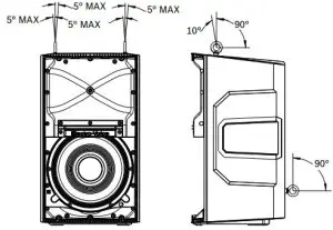 Electro-Voice ELX200 Passive Loudspeakers - working load
