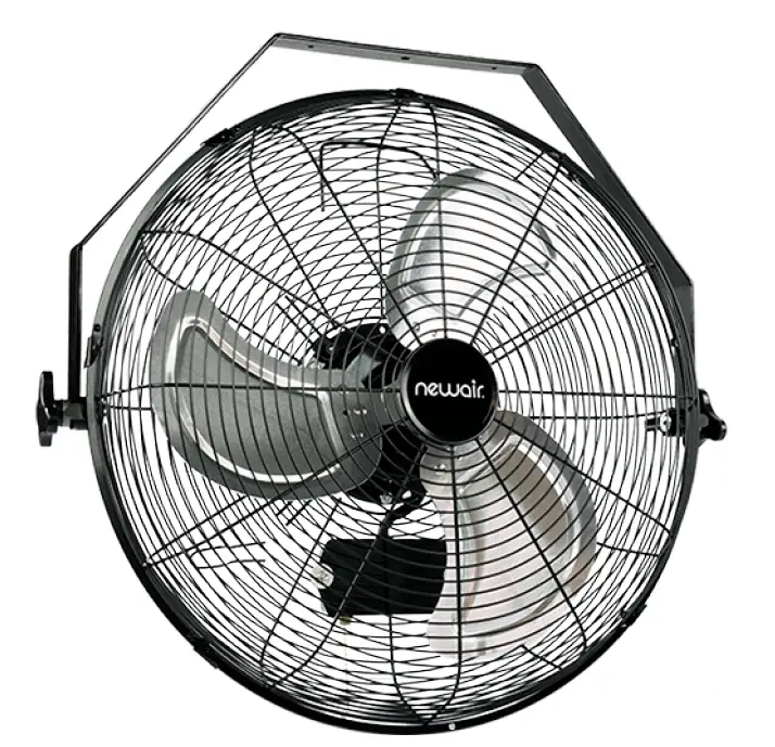 newair WindPro18W High-Velocity Portable Wall Fan Owner's fig 1