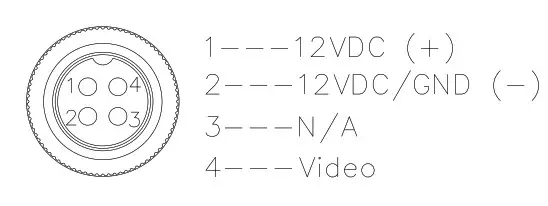 SMARTWITNESS SVC-R-21 720P AHD Mobile Reverse View Camera- Cable Connection 2