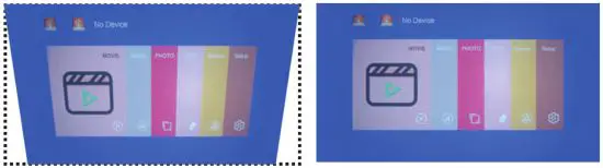 Megawise L21 Mini LCD Video Projector - kye ston