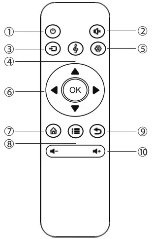 Megawise L21 Mini LCD Video Projector - remot control