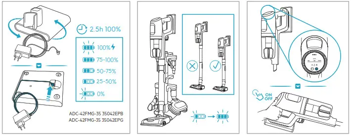 AEG AP81P25ECO Ultimate 8000 Stick Vacuum Cleaner- 2