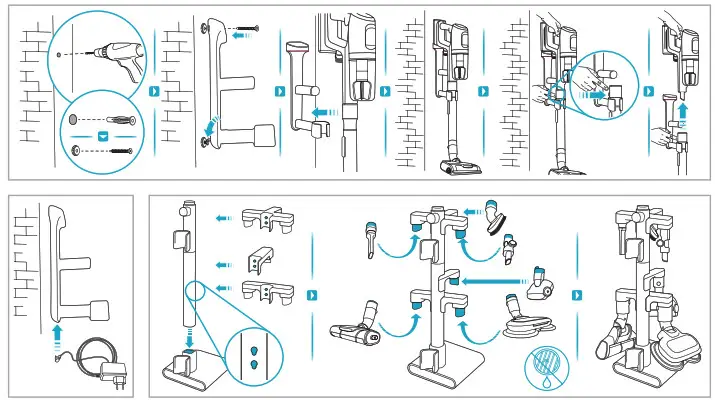 AEG AP81P25ECO Ultimate 8000 Stick Vacuum Cleaner- 3