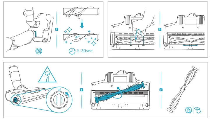 AEG AP81P25ECO Ultimate 8000 Stick Vacuum Cleaner- 7