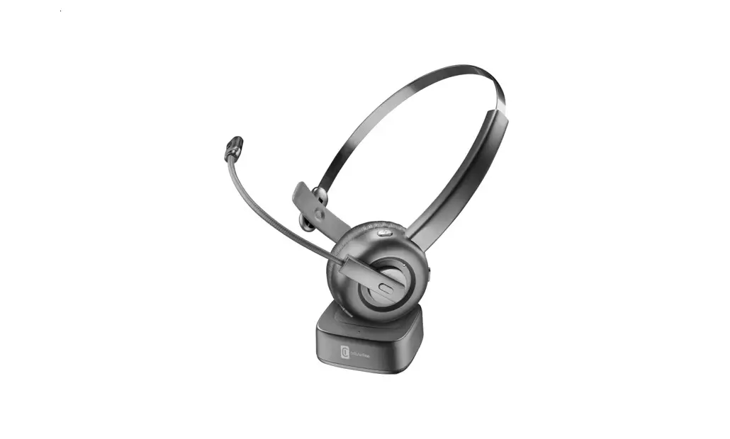 Cellularline React Bluetooth Mono Headphones With Charging Dock User Guide