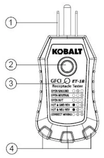 KOBALT DT-9180AKIT Clamp Meter Kit FIG 14