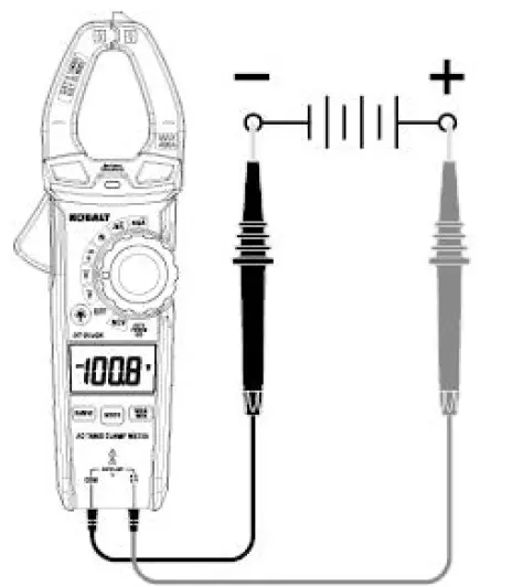 KOBALT DT-9180AKIT Clamp Meter Kit FIG 5