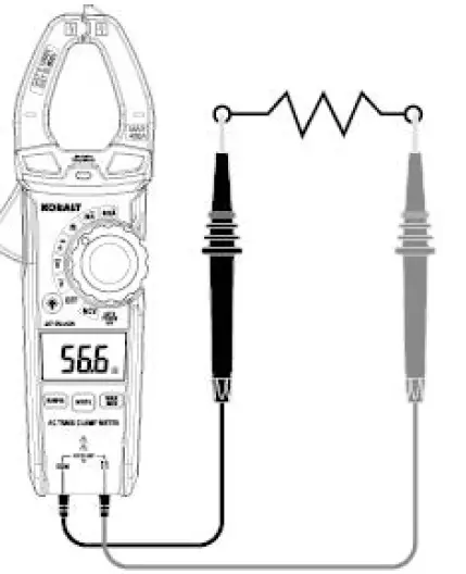 KOBALT DT-9180AKIT Clamp Meter Kit FIG 6