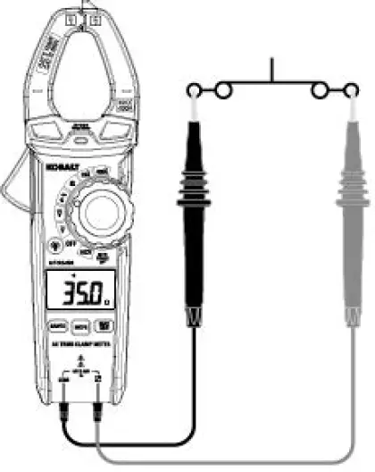 KOBALT DT-9180AKIT Clamp Meter Kit FIG 9