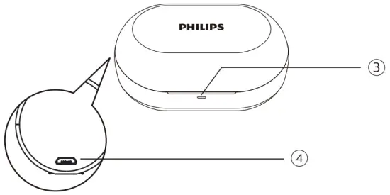 Overview of your True wireless earphones