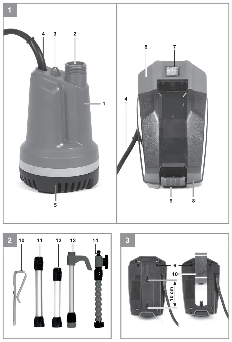 Einhell GE PP 18 RB Li Cordless Clear Water Pump-