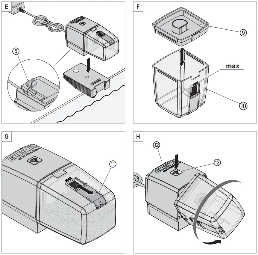 EHEIM 3583 Automatic Feeder - fig 4