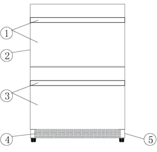 THOR KITCHEN Outdoor Drawer Refrigerator - 07