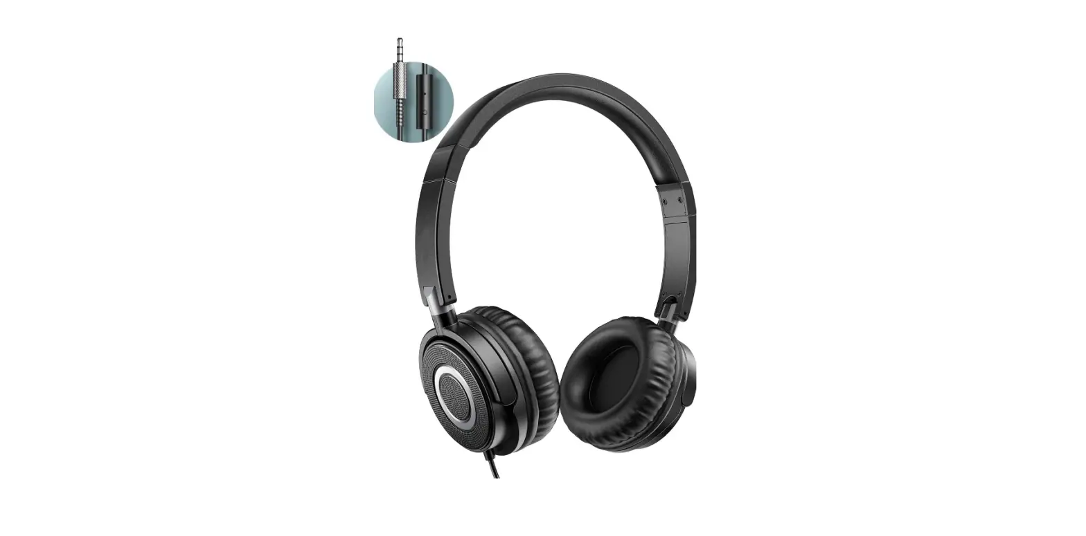 Headphones With Microphone, Lightweight Foldable On Ear Headphones-complete Features\instruction Guide