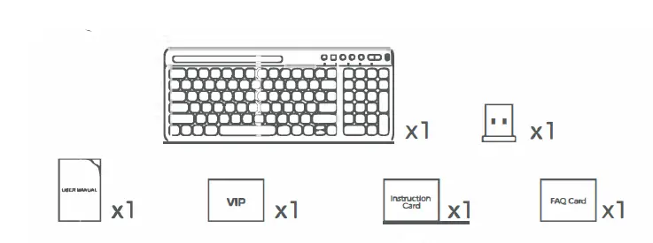 victsing-K573T-Wireless-Keyboard-FIG 1