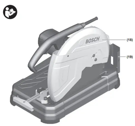 BOSCH GCO 220 Professional Metal Cut Off Saw - fig 2