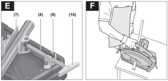BOSCH GCO 220 Professional Metal Cut Off Saw - fig 5