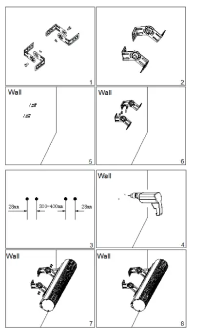 COSTWAY-EP25150US-SL-Electric-Infrared-Heater-FIG-3
