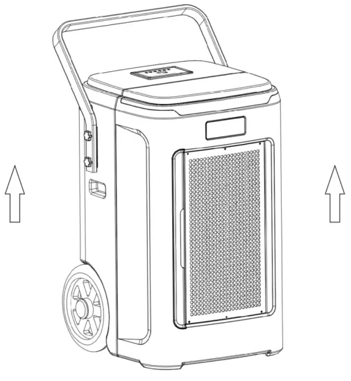 KESNOS PDGT701BC 180 Pints Commercial Dehumidifier for Large Room or Basements