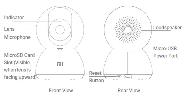 Xiaomi BHR4457GL Mi 360 Degree 2K Home Security Camera-FIG1