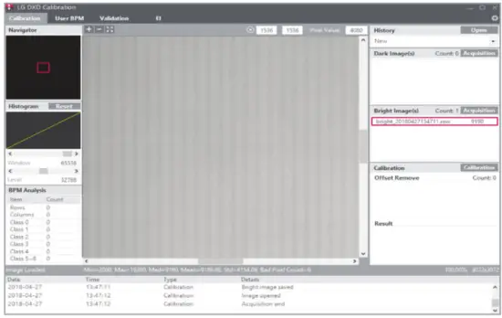 LG 17HK700G W Flat Panel Digital X Ray Detector - Bright