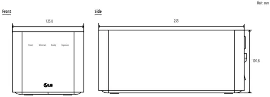 LG 17HK700G W Flat Panel Digital X Ray Detector - Control Box
