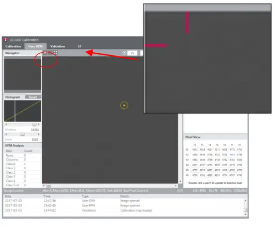 LG 17HK700G W Flat Panel Digital X Ray Detector - Display