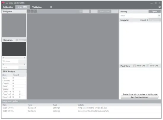 LG 17HK700G W Flat Panel Digital X Ray Detector - Map
