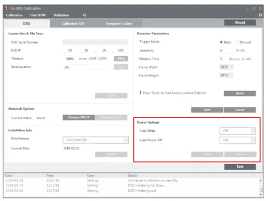 LG 17HK700G W Flat Panel Digital X Ray Detector - Standby