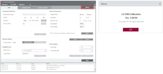 LG 17HK700G W Flat Panel Digital X Ray Detector - displaying