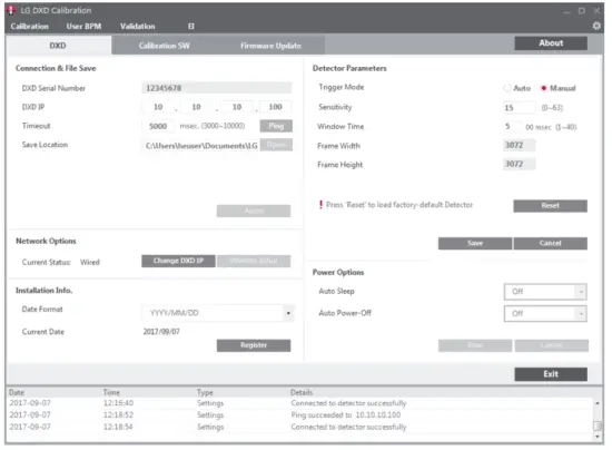 LG 17HK700G W Flat Panel Digital X Ray Detector - loaded