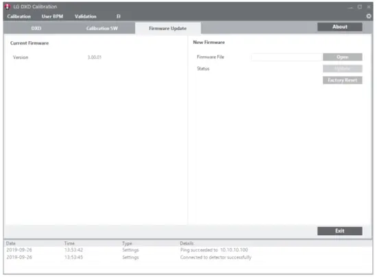 LG 17HK700G W Flat Panel Digital X Ray Detector - update