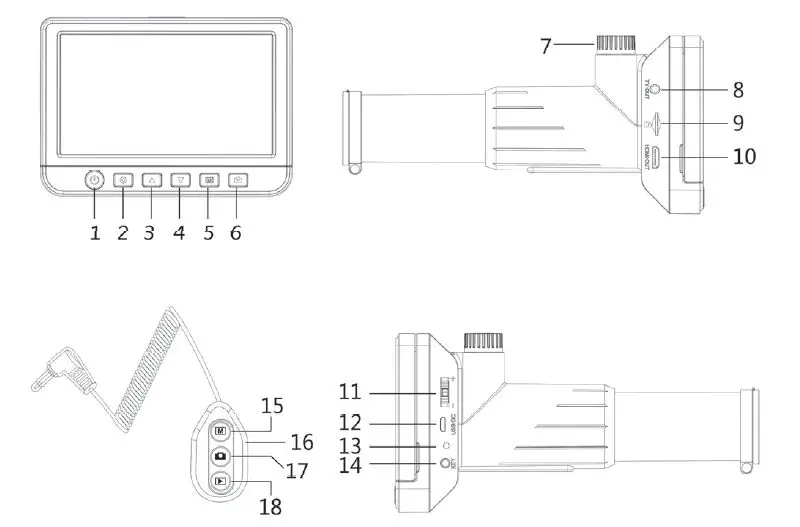 VIVIDIA-SS-550-Spotting-Scope-5-Inch-LCD-Digital-Telescope-fig2