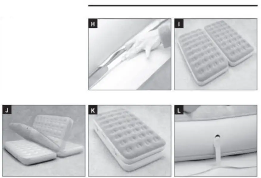 Coleman B01N19AN6F Airbed Single Instruction Manual - Airbed Single