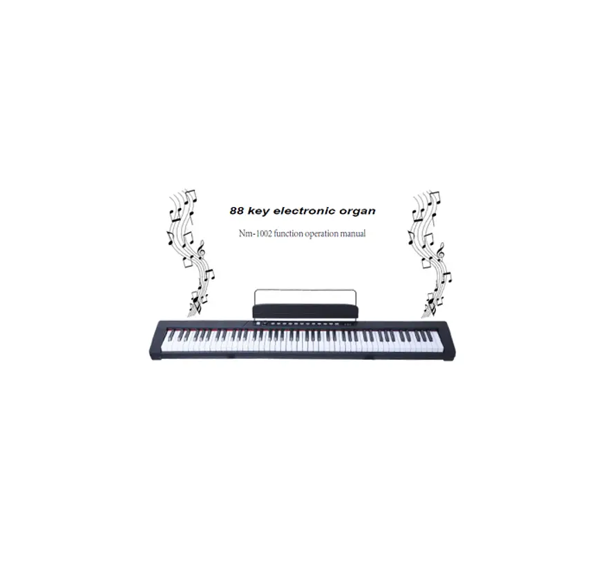 88 Key Electronic Organ Instructions