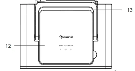 auna 10033900 Bombox Karaoke Microphone-fig5