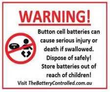 gov Low Voltage 1.8 Metre Inflatable Santa Countdown - Warning